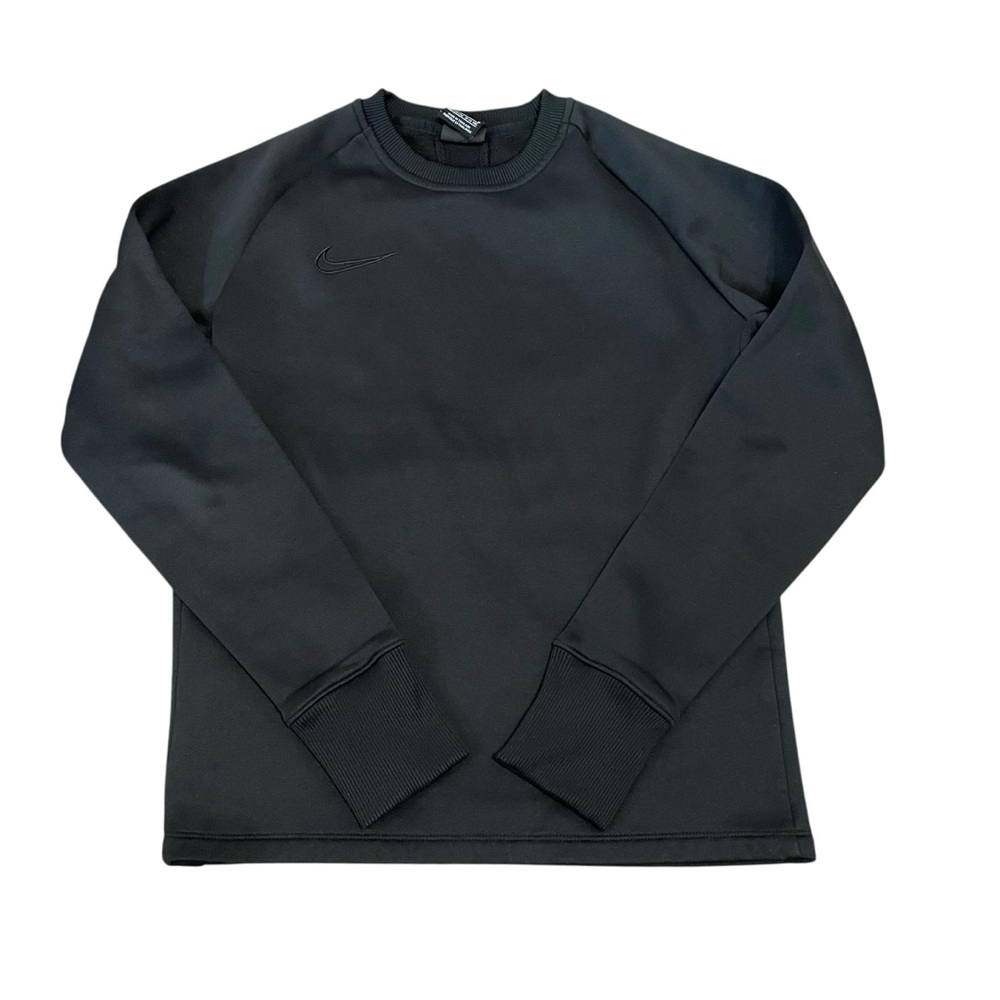 Nike Youth Black Dri-FIT Crewneck Long Sleeve Sweatshirt Size Large